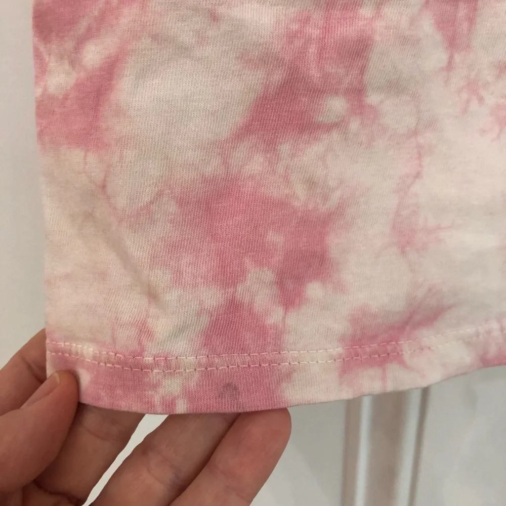 Barbie Pink Tie-Dye Short Sleeve Tee